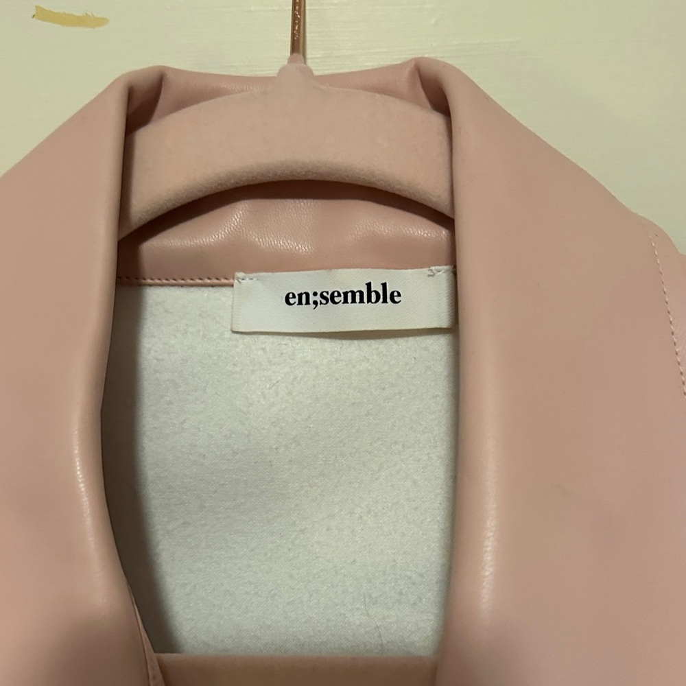 Universal Thread Pink Leather Jacket - image 2